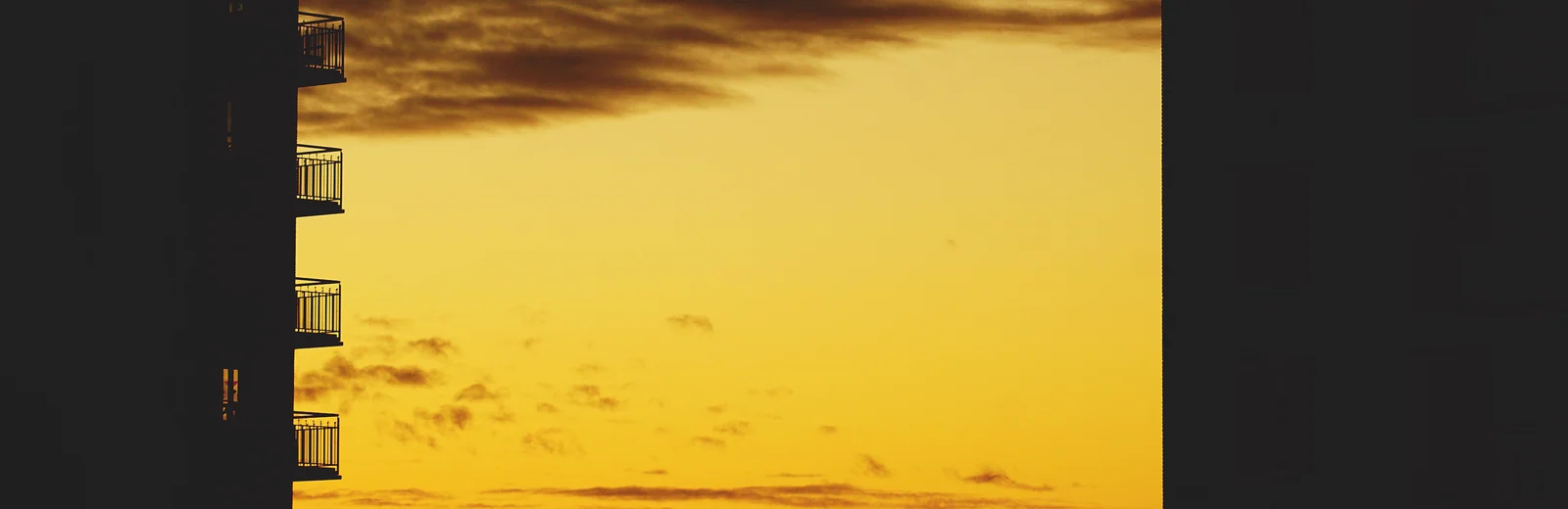 Skyline of Narayan Nagar Near Brahmaniya Para, Rajkot at golden hour