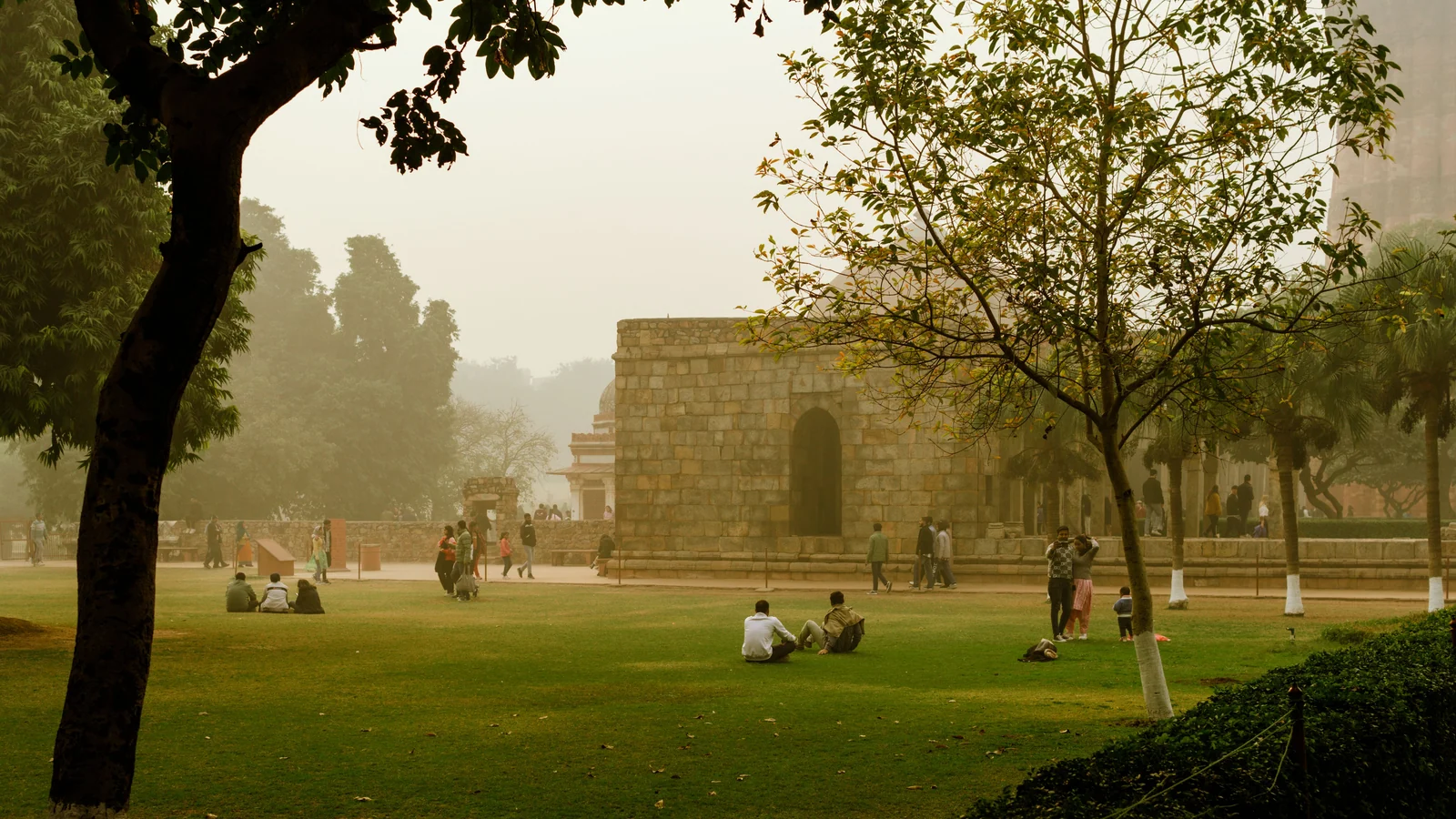 Neighbourhood park in Jahir Mohalla, Sangli