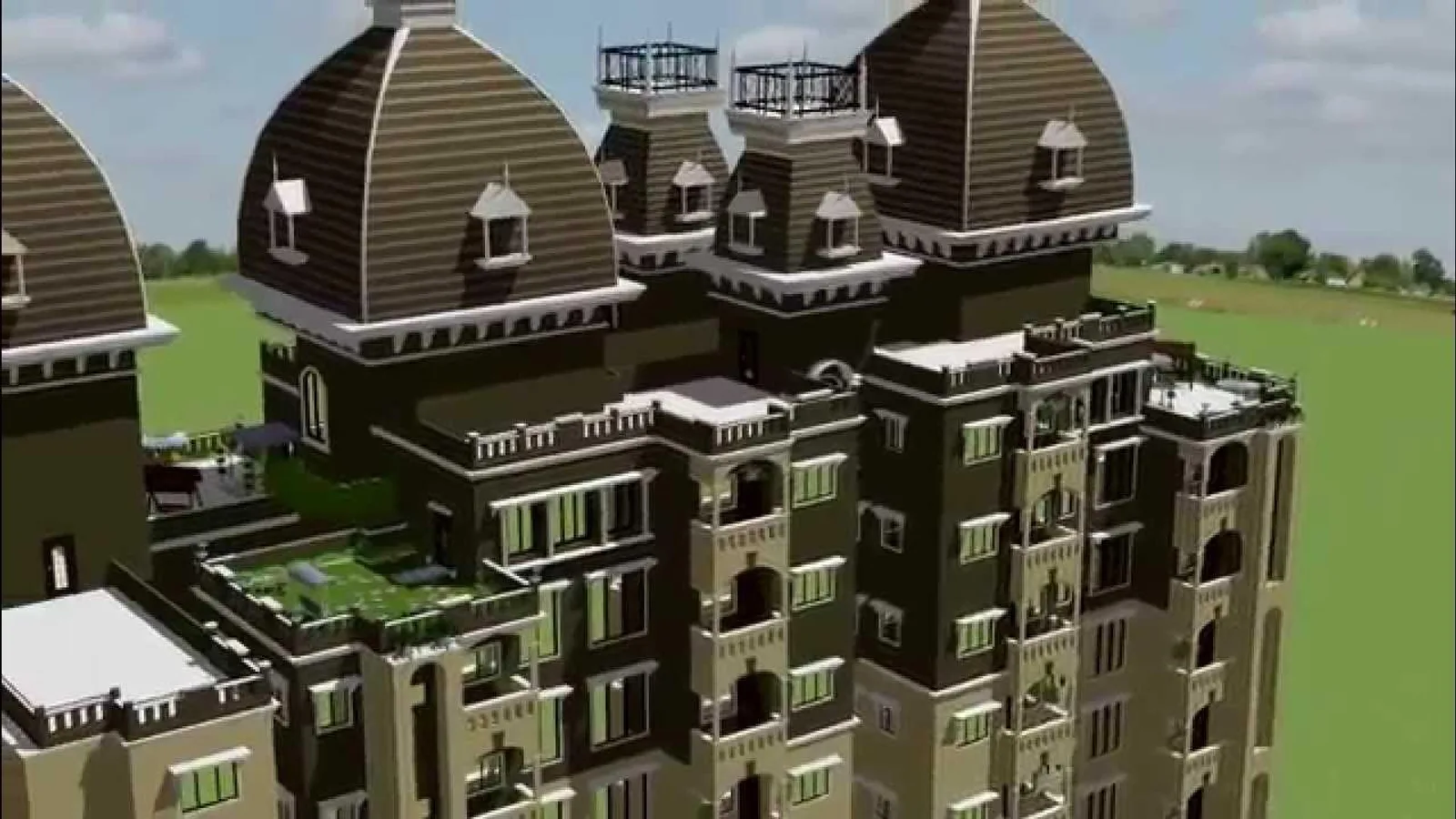 Aerial view of Bhatpor, Surat