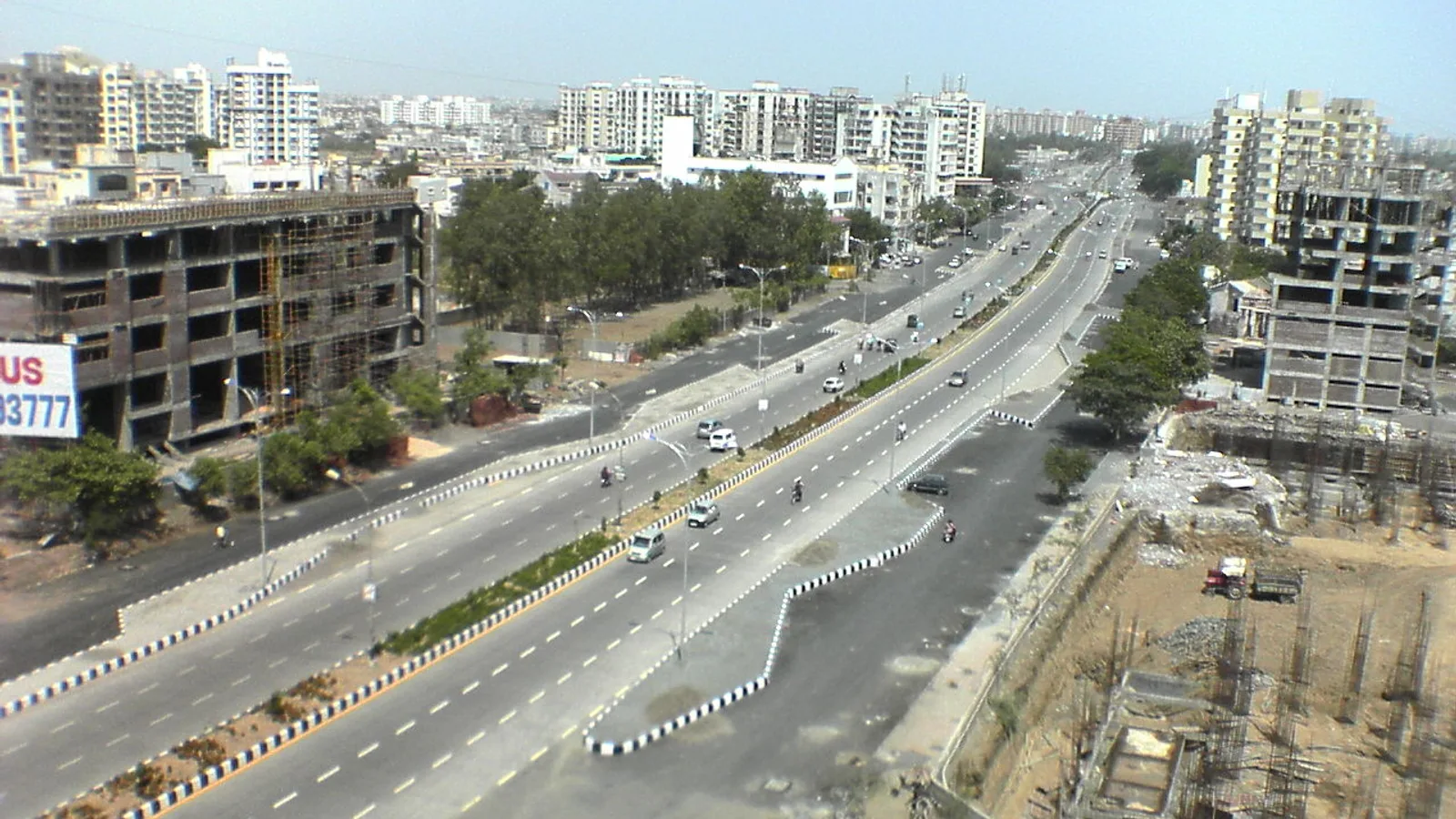 Aerial view of Delhi Gate, Surat