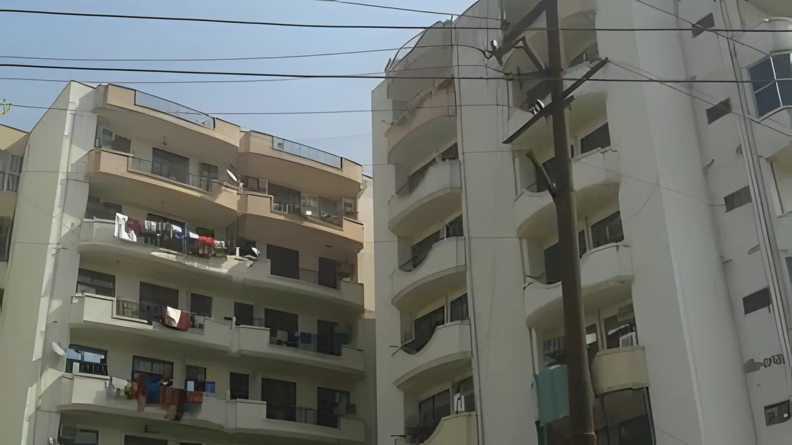 Aerial view of Shastri Nagar, Surat