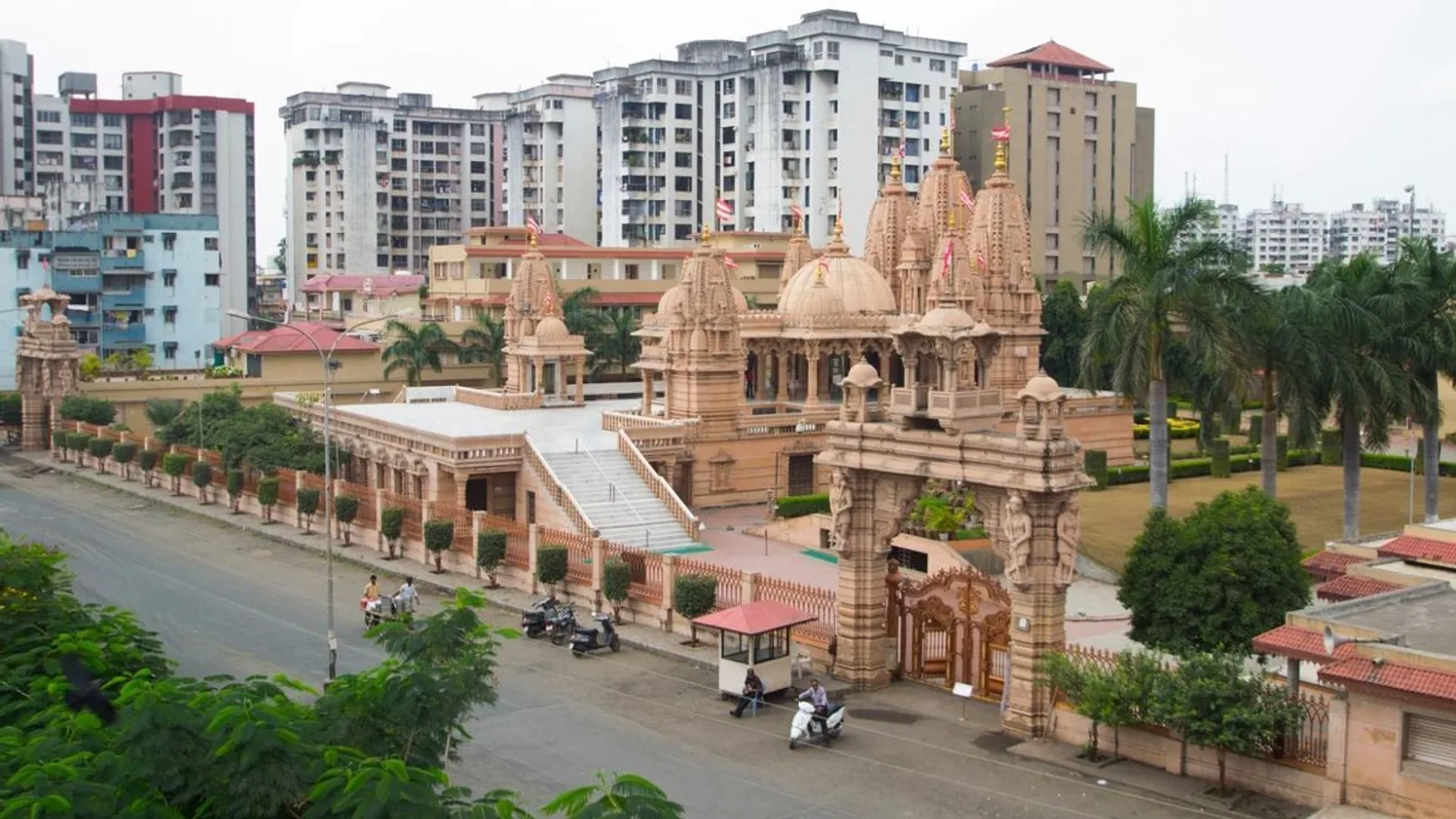 Aerial view of Shiv Shankar Nagar, Surat