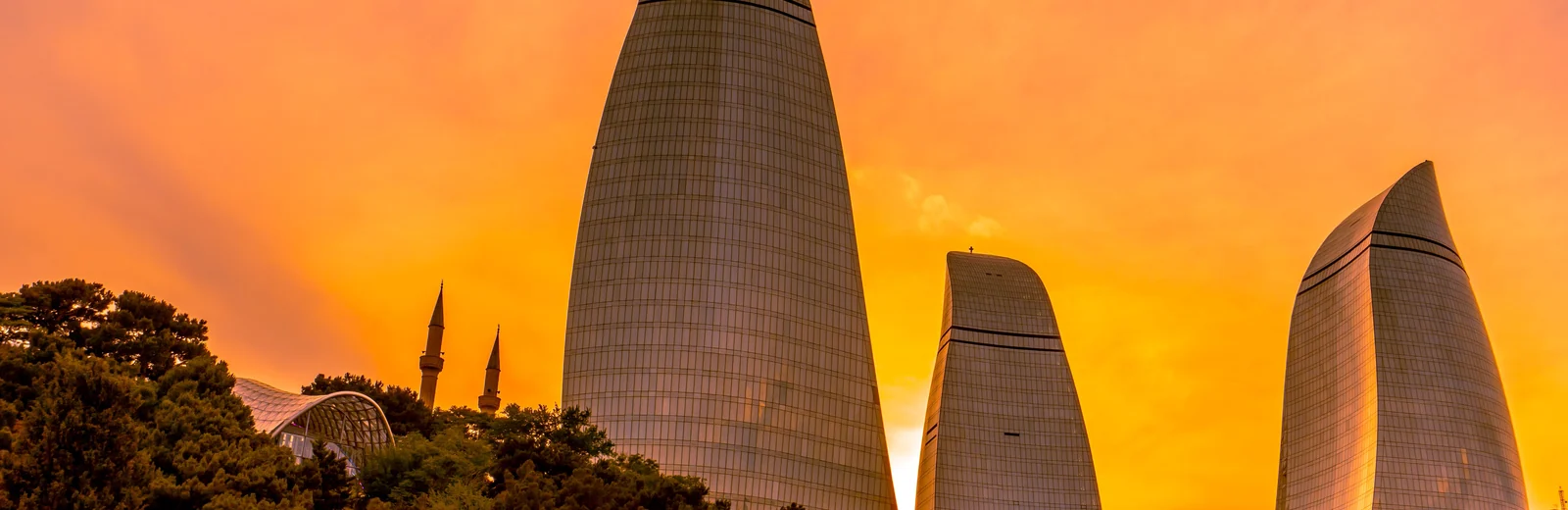 Skyline of Zampa Bazaar Badiyawar, Surat at golden hour