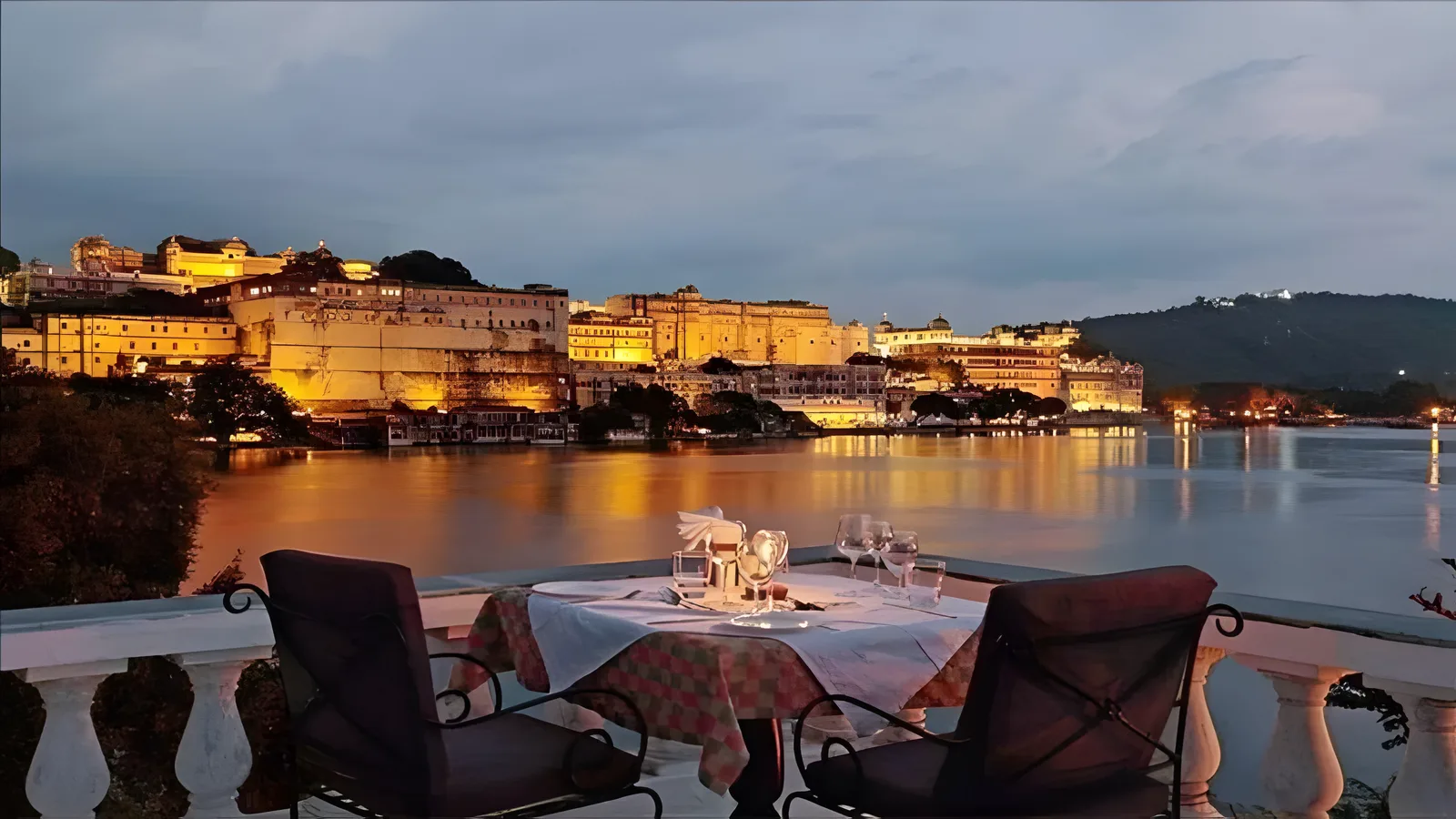 Aerial view of Bhoivada, Udaipur