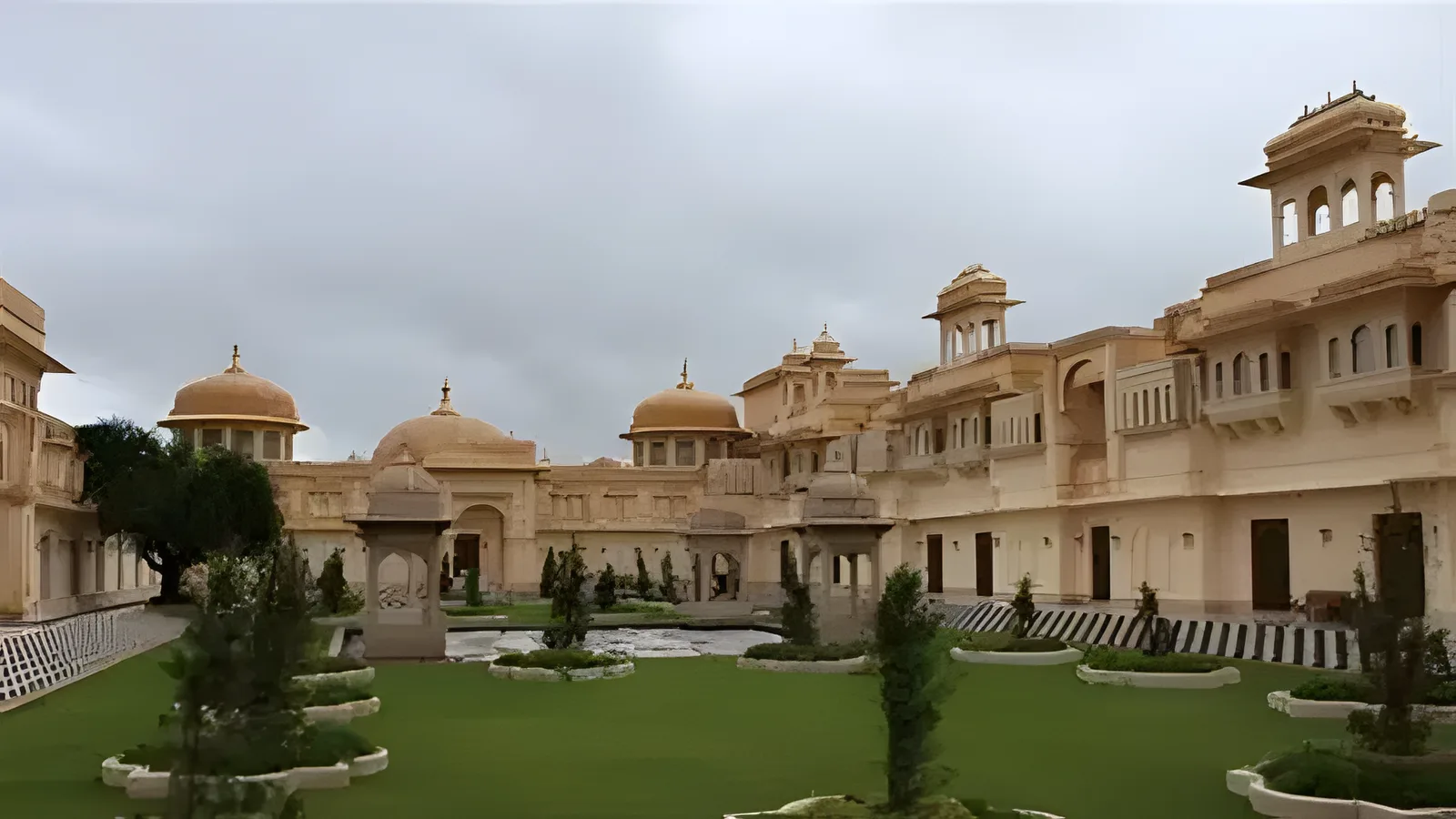 Aerial view of Dangro Ki Magri, Udaipur