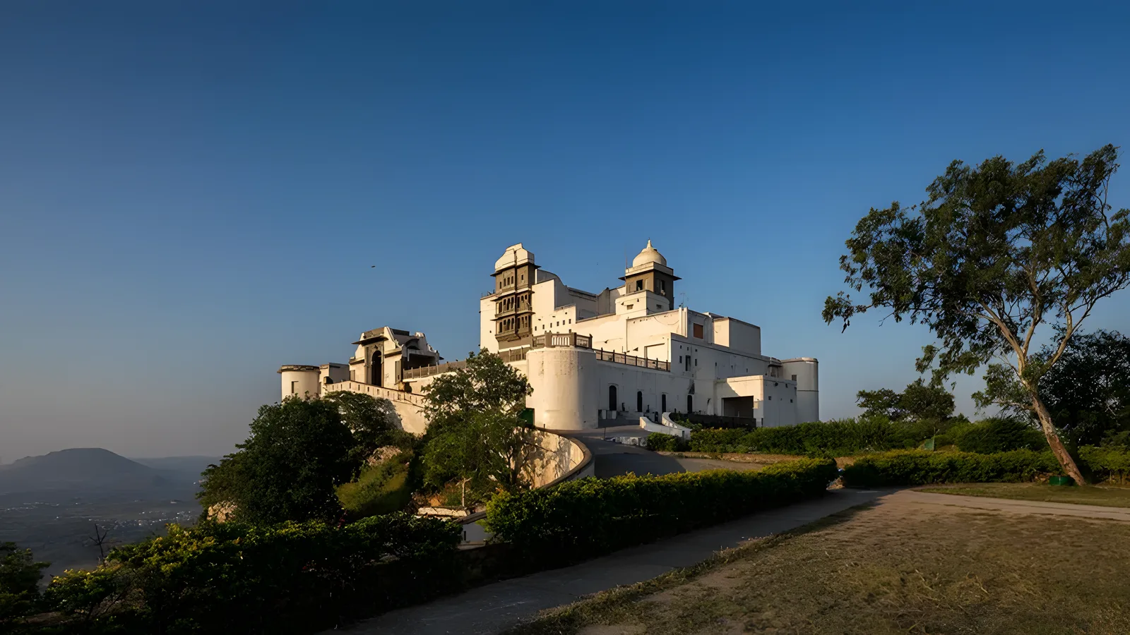 Aerial view of Gyan Nagar, Udaipur