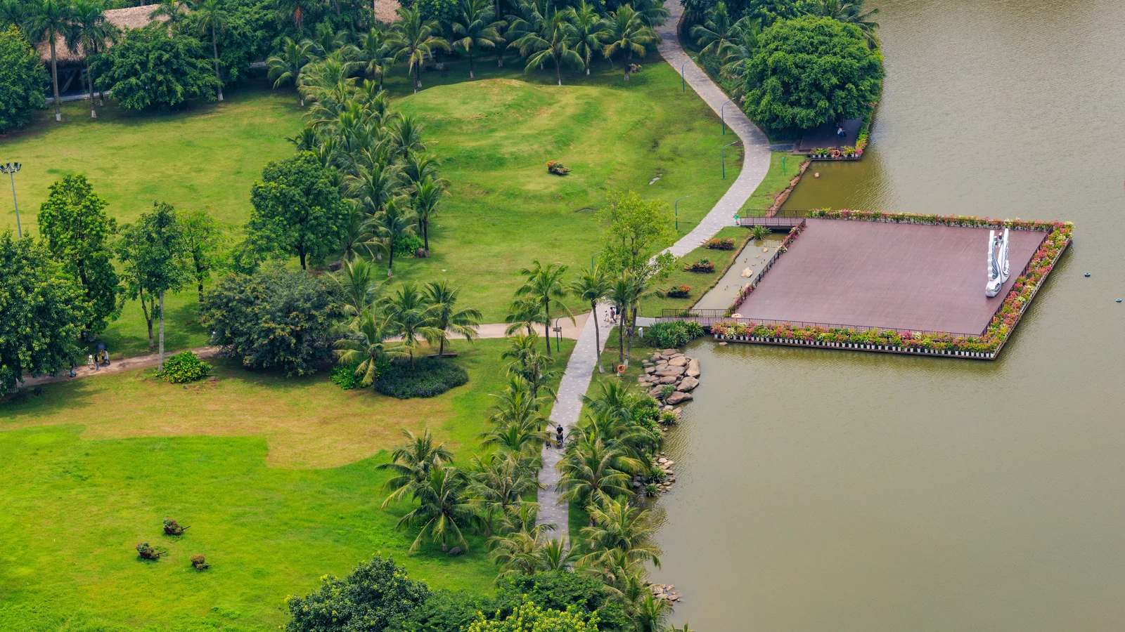Neighbourhood park in Krishna Colony, Udaipur