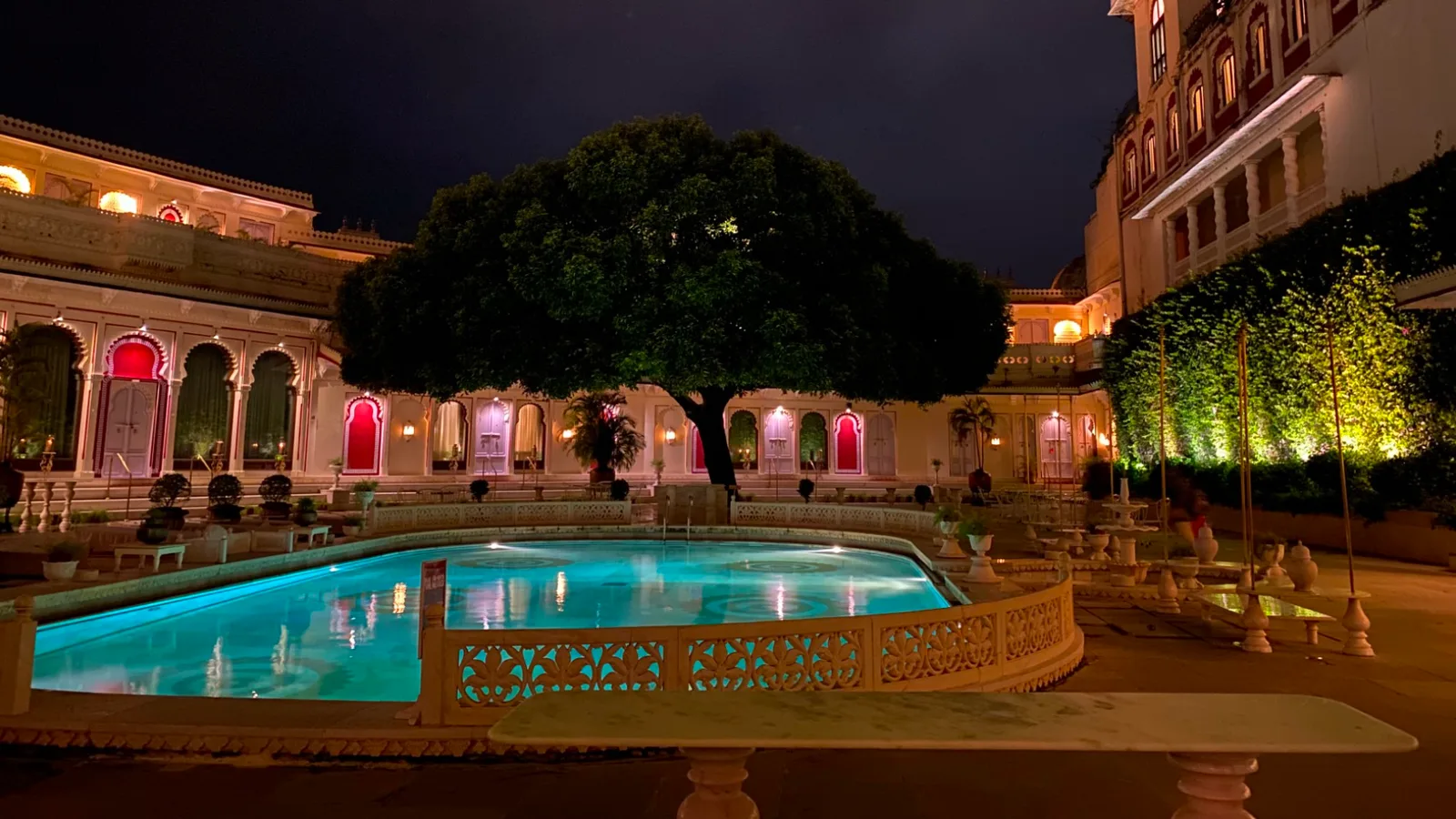 Aerial view of Murshiv Nagar, Udaipur