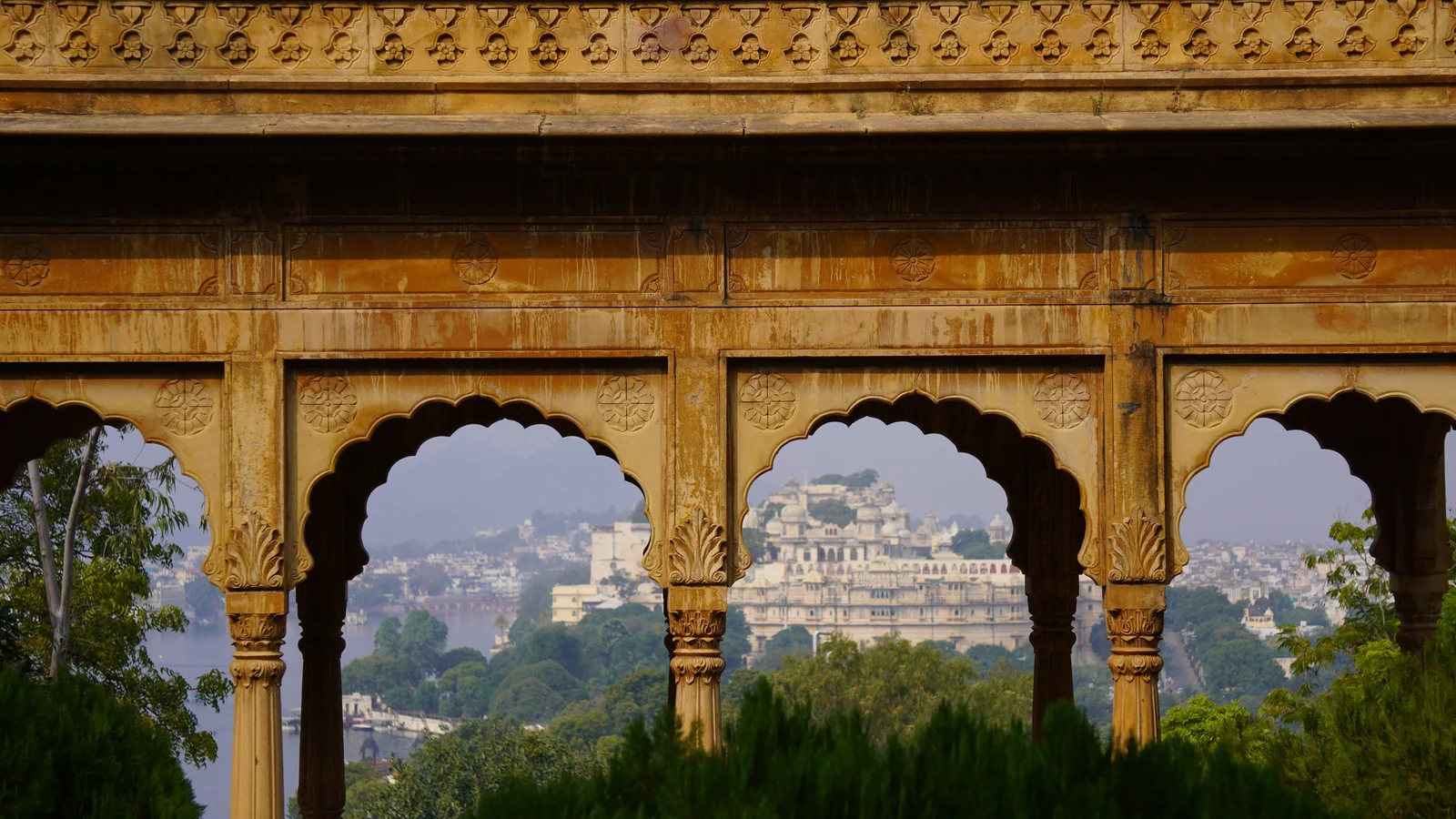 Neighbourhood park in Raghunathpura, Udaipur