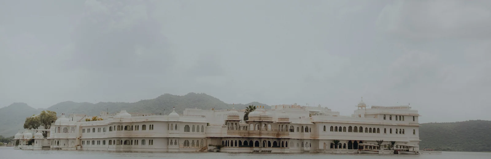Skyline of Rebariyon Ka Gurha, Udaipur at golden hour
