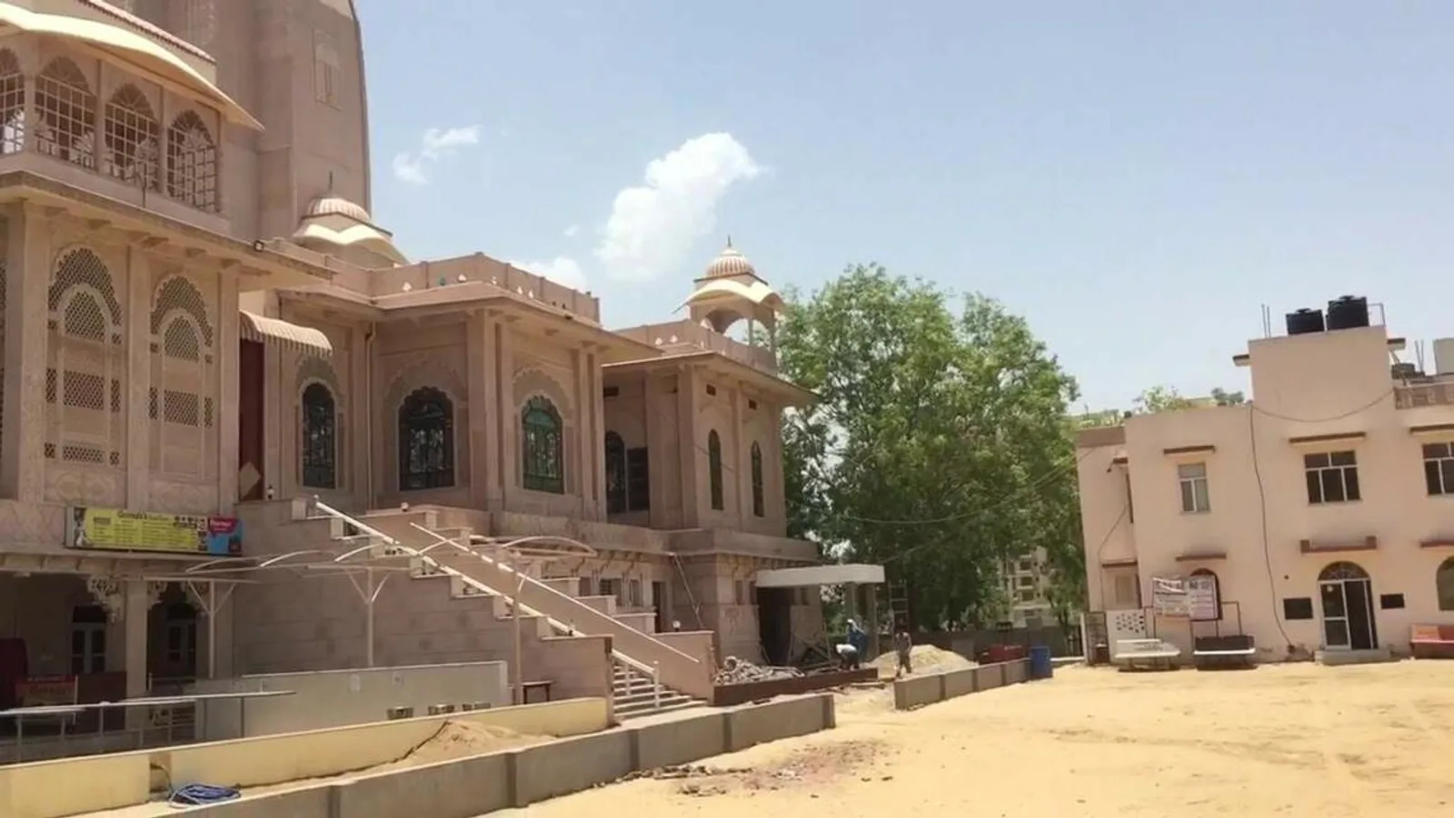 Aerial view of Seva Shram Chauraha, Udaipur