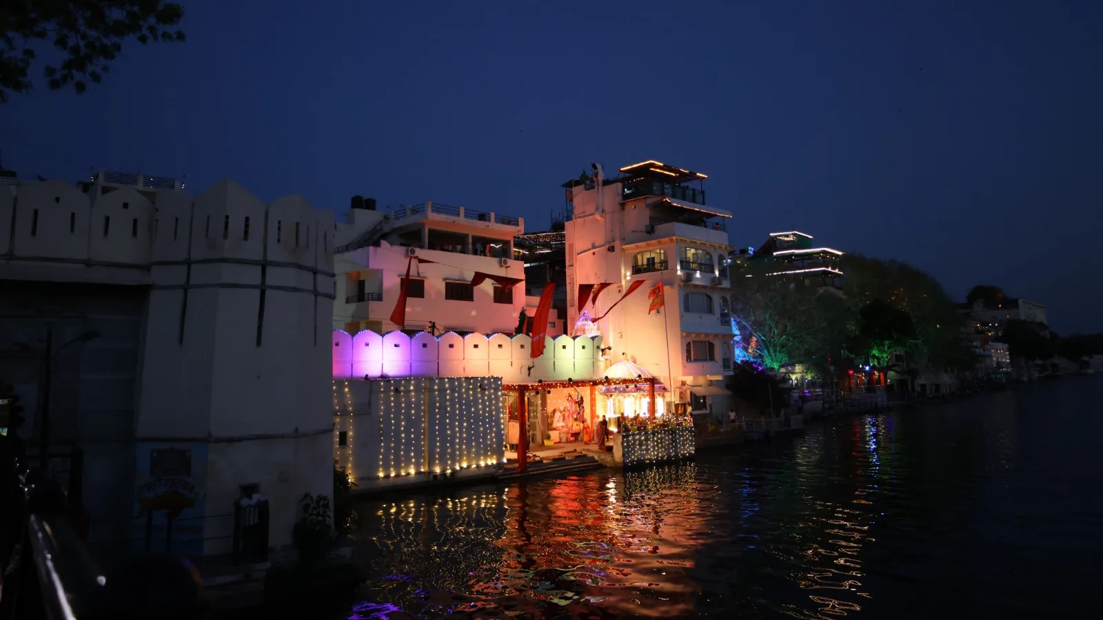 Aerial view of Shri Ram Nagar, Udaipur