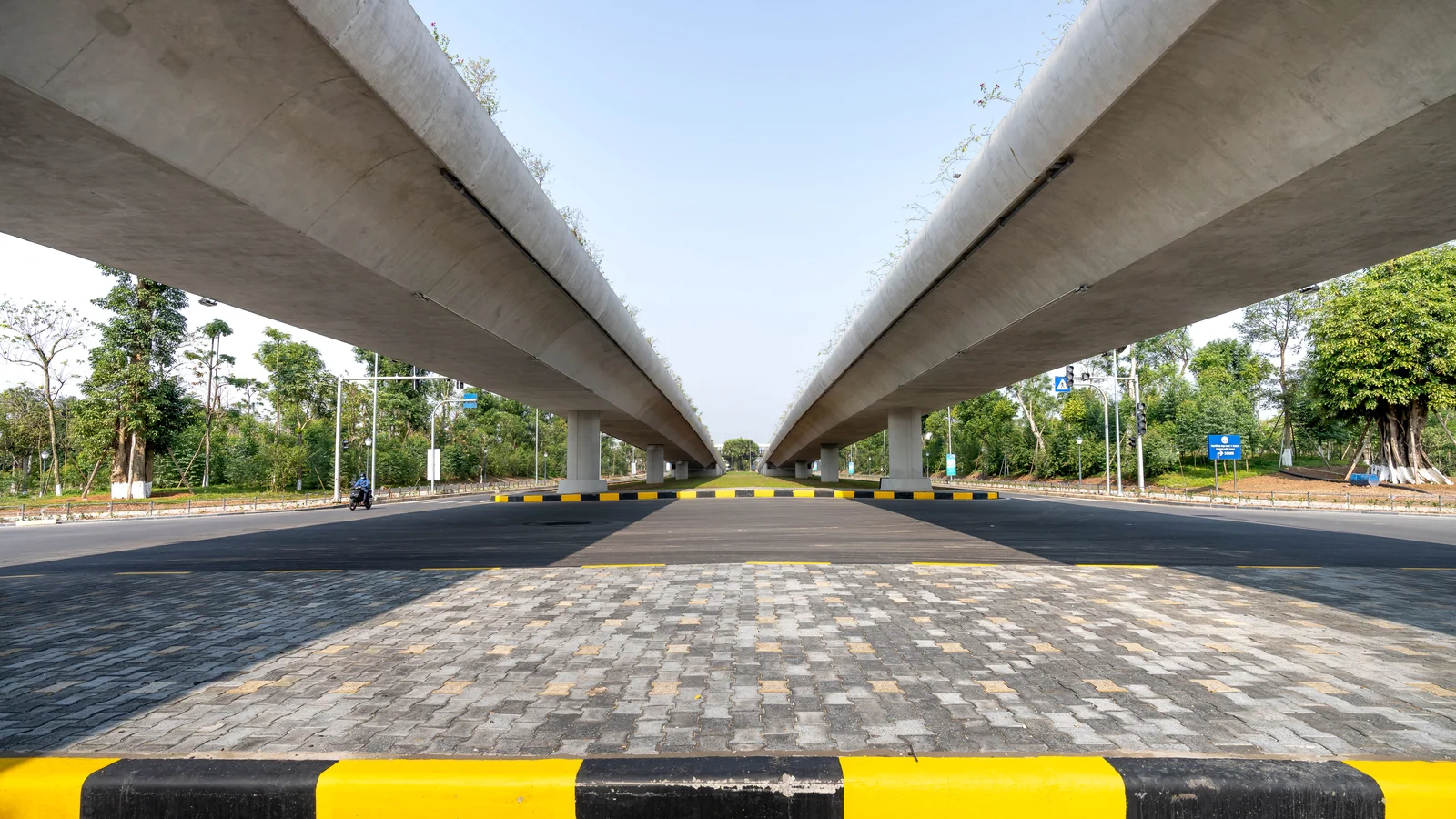 Neighbourhood park in Ajwa Nimeta Road, Vadodara