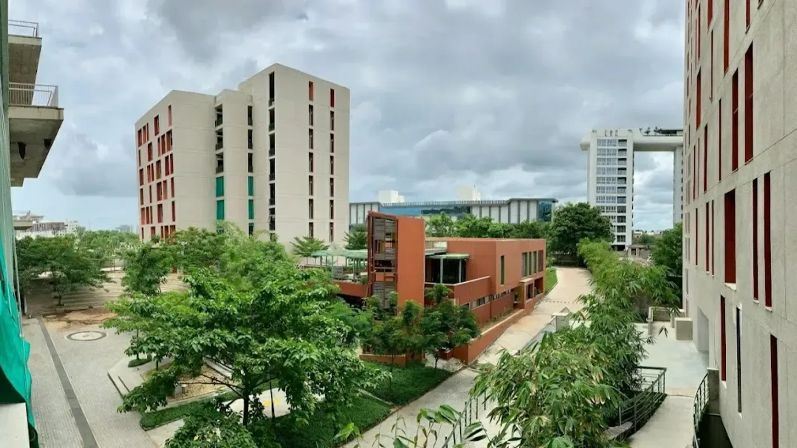 Aerial view of GSFC Township, Vadodara