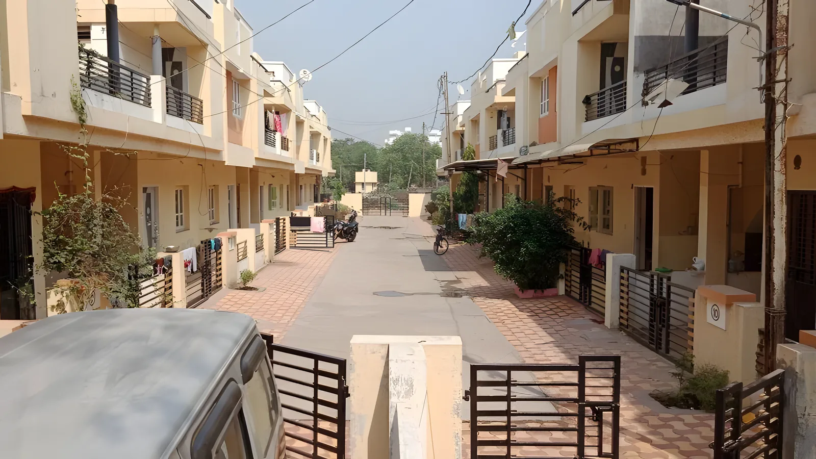 Aerial view of Krishna Nagar 1, Vadodara