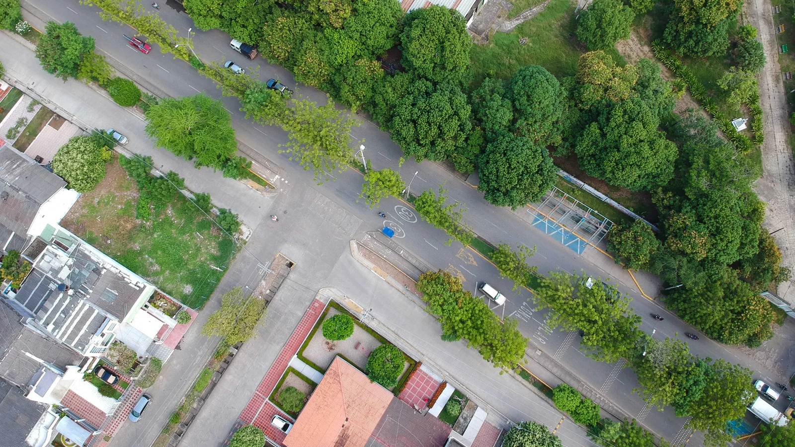Neighbourhood park in Marai Purwa, Varanasi