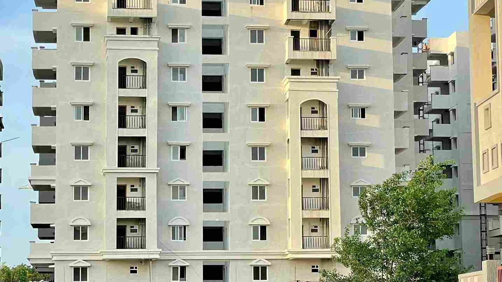 Aerial view of Nutakki, Vijayawada