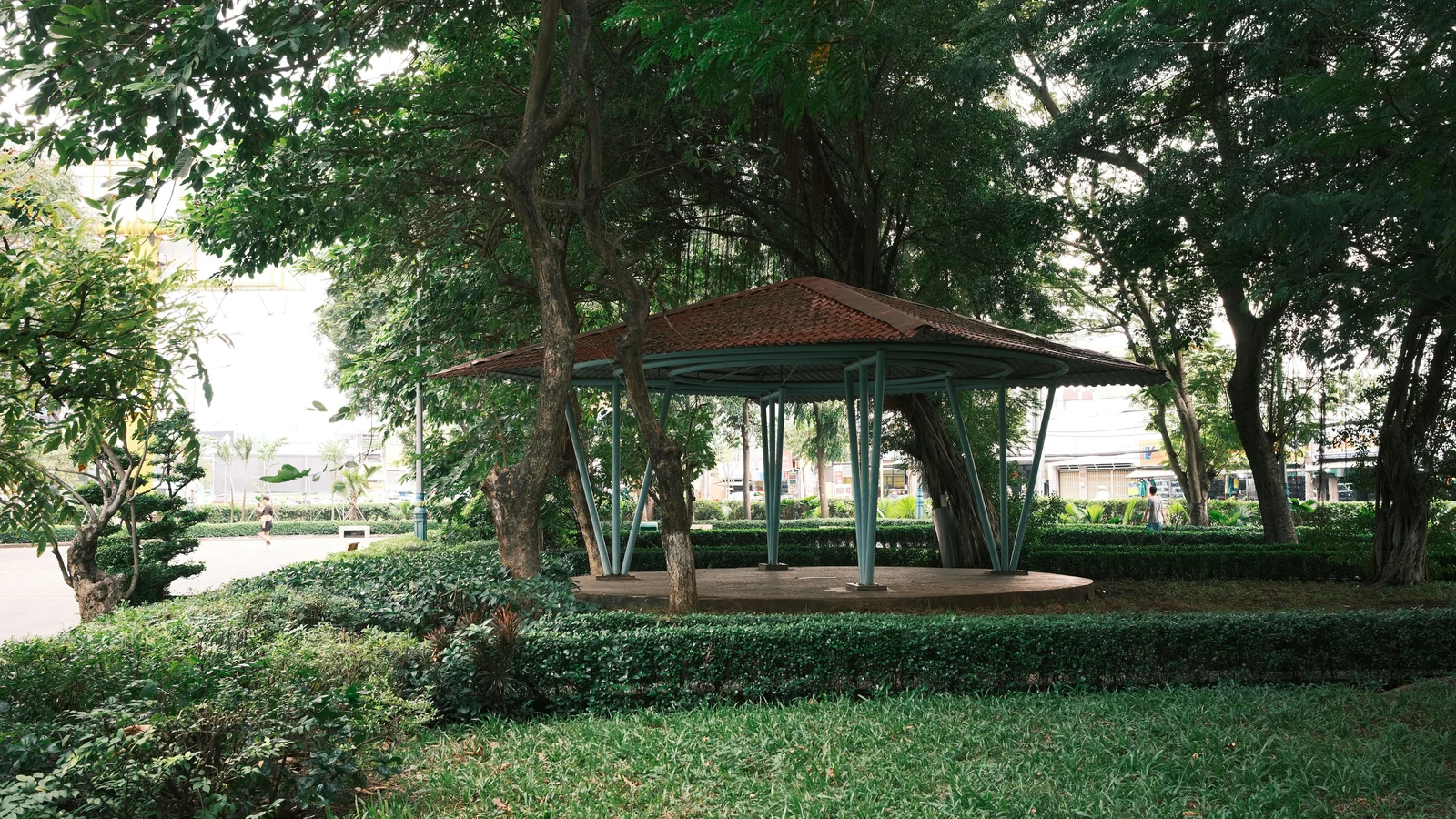 Neighbourhood park in Shabada, Vijayawada