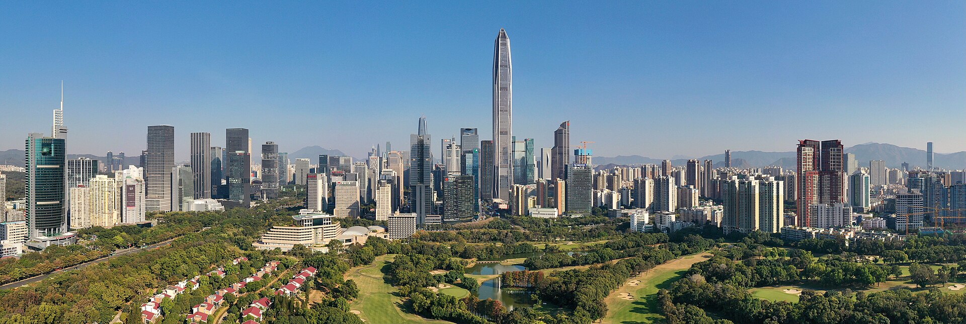 Modern technology city skyline — Condivio's execution loop: chat, launch, iterate, ship